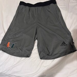 Adidas Miami Hurricanes Shorts